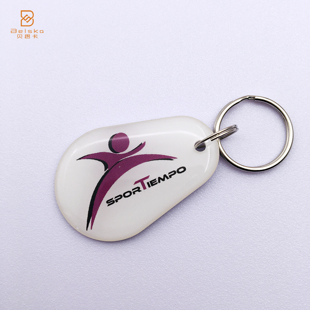 Customized Printing ISO14443A 13.56MHZ Jelly Pet Dog Tag RFID 213 NFC Epoxy Tag