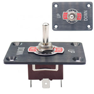 ON-OFF-ON Toggle Switch Position Momentary With Rainproof 15A 250VAC Single Pole ON-OFF Toggle Switch