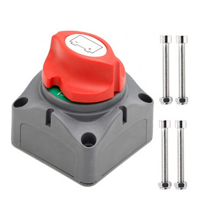 Battery Disconnect Switch 275A Battery Isolator Shut Off Switch On Off Position 12-48 V Cutoff Master Switch