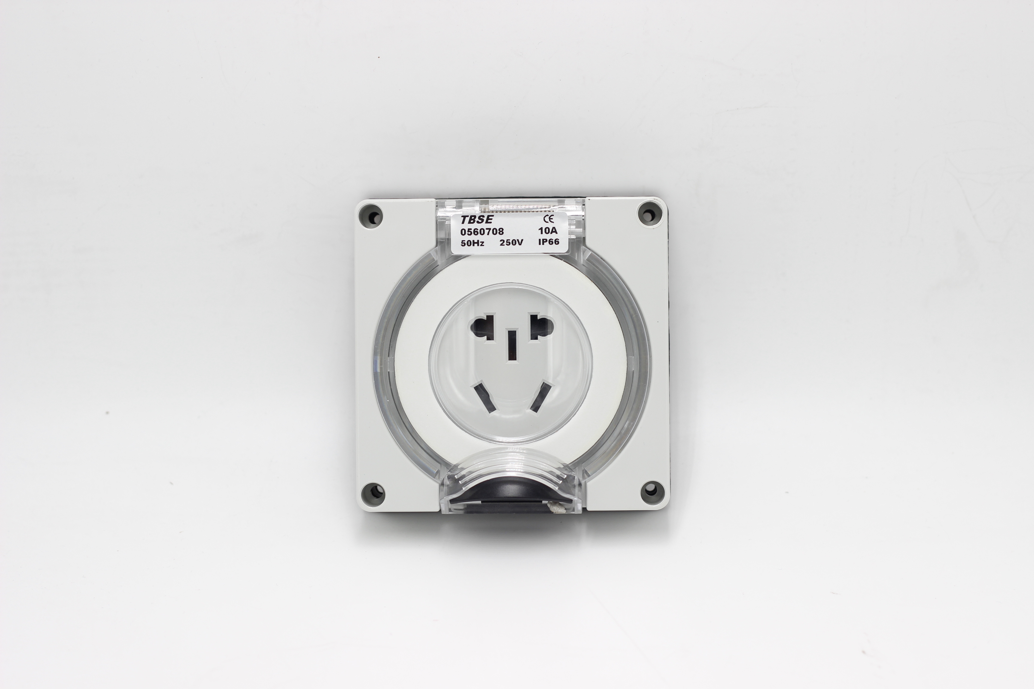 SAA IP66 switch Australian standard electrical Industrial Waterproof Single surface socket outlet cover