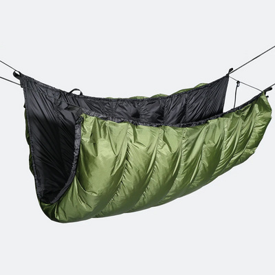 Hammock Down Sleeping Bag Ultralight Outdoor Camping Hammock Underquilt Portable Winter Warm Under Quilt Blanket Sleeping Bag