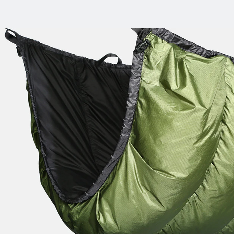 Hammock Down Sleeping Bag Ultralight Outdoor Camping Hammock Underquilt Portable Winter Warm Under Quilt Blanket Sleeping Bag