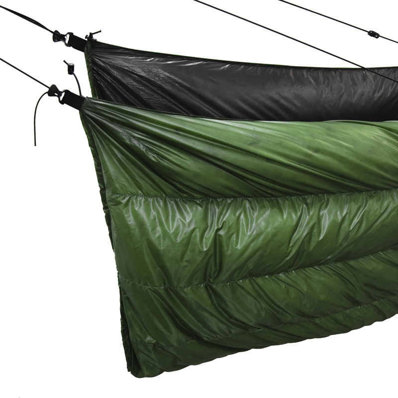 Outdoor Thicken Warm Hammock Underquilt Insulated Down Under quilt for Outdoor Camping Hammocks Sleeping bags