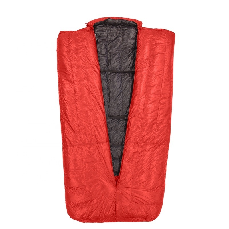 Down Camping Bottom Sewn Topquilt Camping Outdoor Envelop Style Sleeping Bag Blanket Camping Couple's  Hammock Topquilt