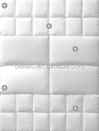 Deluxe Lumbar Feather Bed Mattress Topper