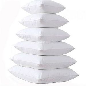 14" 16" 18" 20" 22" 24" 26" 28" Inch Extra Filled Goose Feather Pillow Insert Cushion Pads Fillers