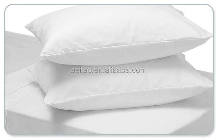 Polyester microfiber bed sleeping pillow hollow vacuum polyester pillowneck pillow