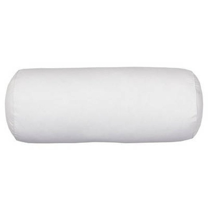 king queen size plain long round bolster pillow cylinder cushion with feather filled