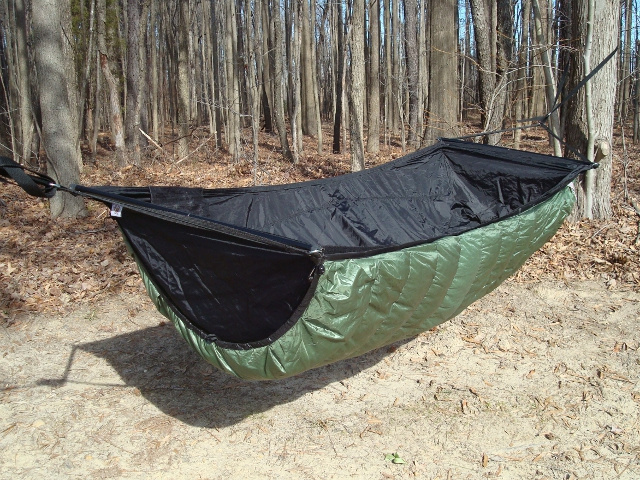 multifunction nylon down puffy blanket hammock under quilt