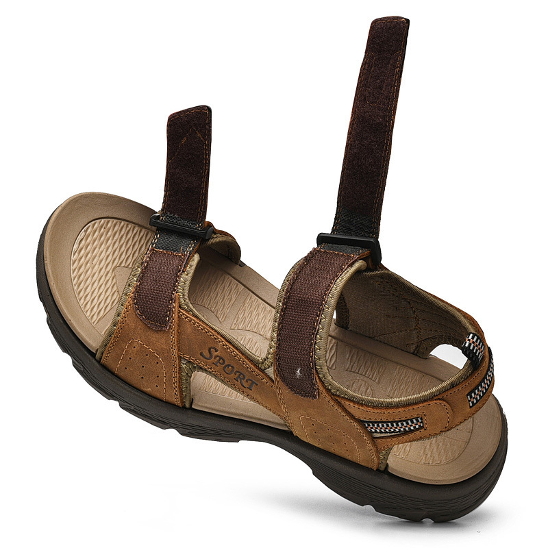 Men Arabic Sandal Men Leather Slippers Sandals casual slippers sandal men high quality