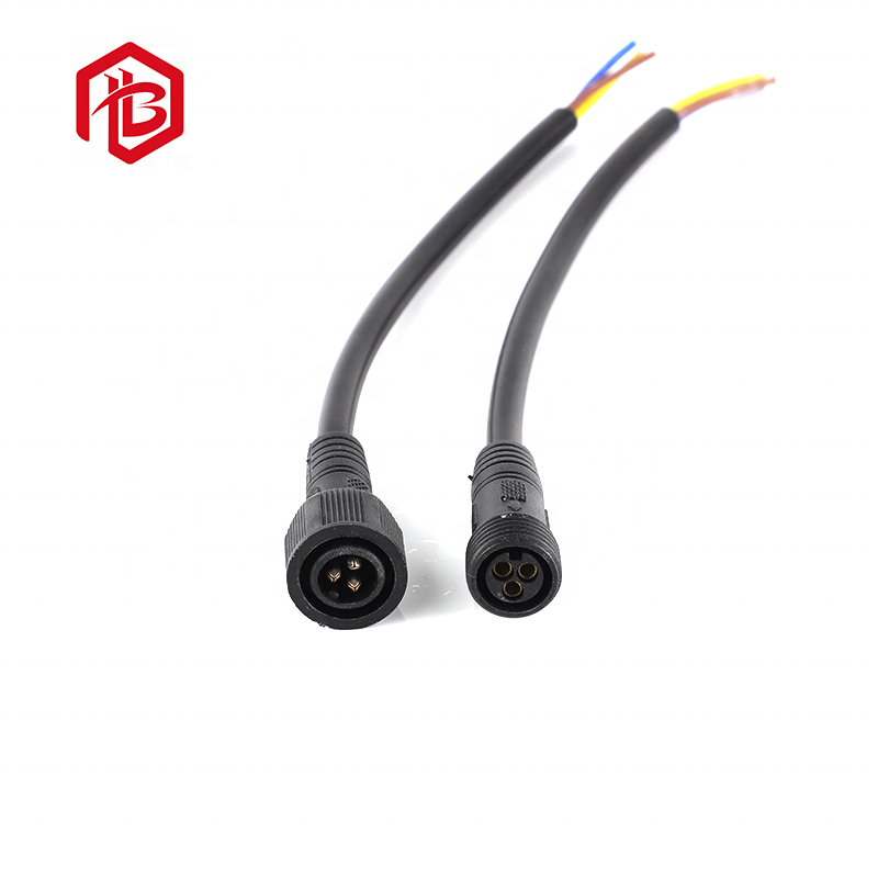 M15 4 Pin Wire Male and Female Plugs Electrical Magnetic Connectors