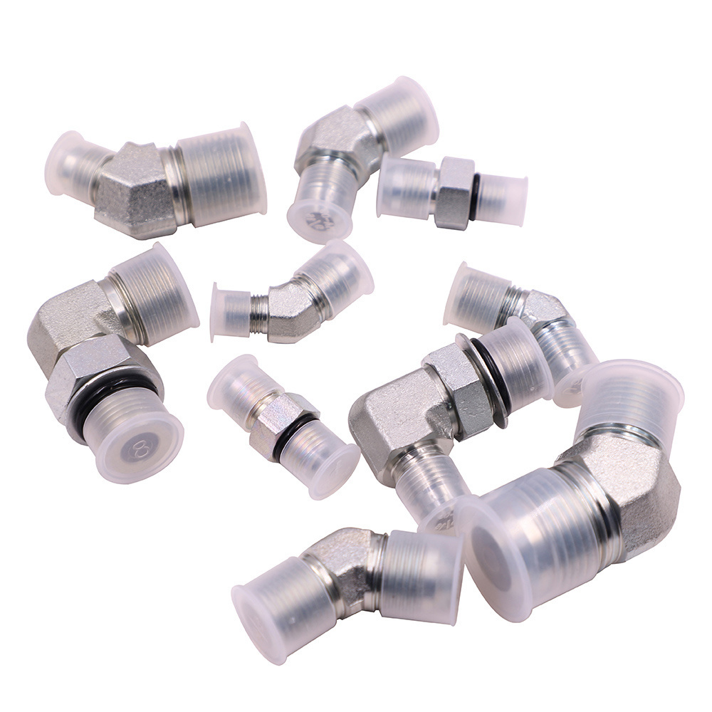 Cnc High Quality 3 Way Aj Series Jic Male 74 Degree Cone Tee Hydraulic Hose Fitting And Adapters Hydraulic Banjo Fittings