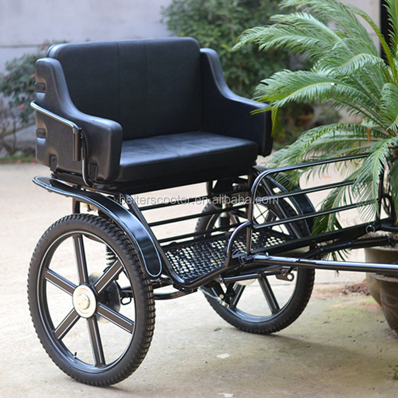 Luxury two wheel Marathon horse cart/horse carriage