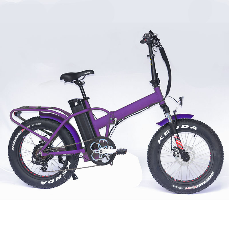 OEM new model 20' fat tire folding e bike/48v 500w electric bicycle with Bafang Motor