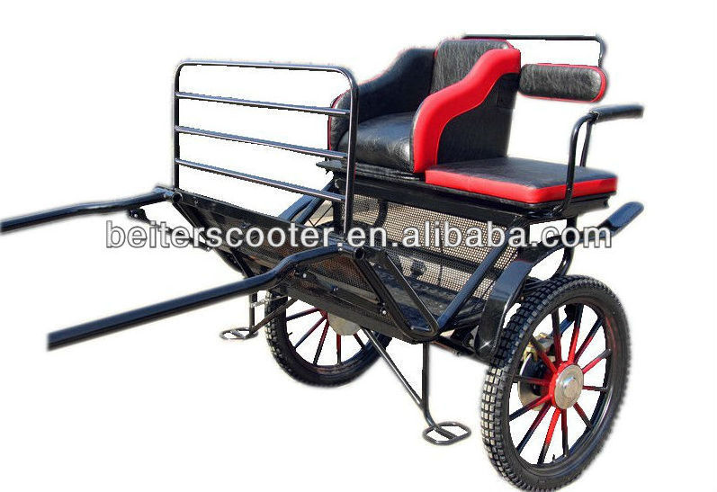 two wheel Marathon horse cart/horse carriage