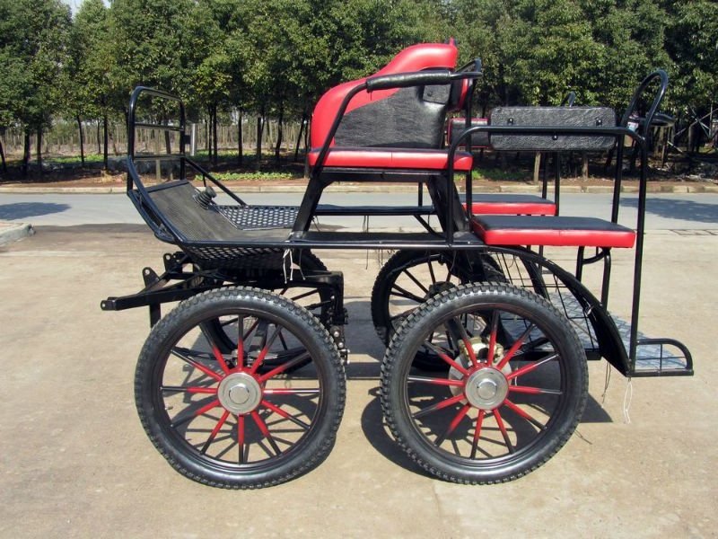 four wheel marathon horse carriage CE two years guarantee