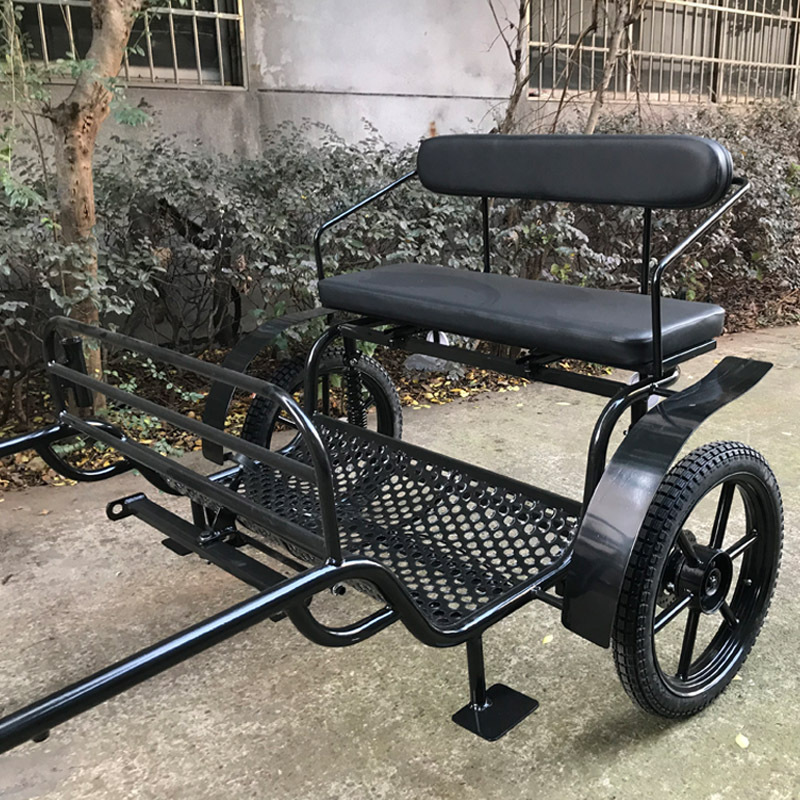 2021 New two wheel horse cart for sale, pony cart