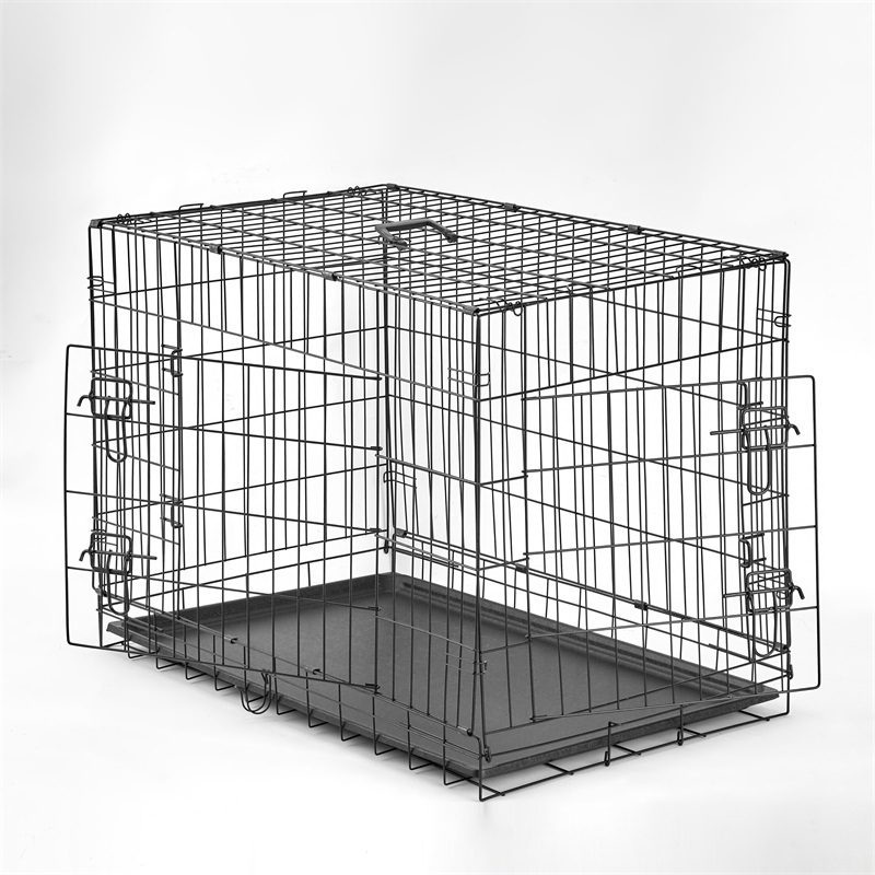 Durable metal folding large dog cage Pet cage dog box 30, 36, 42, 48 inches