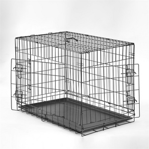 Durable metal folding large dog cage Pet cage dog box 30, 36, 42, 48 inches