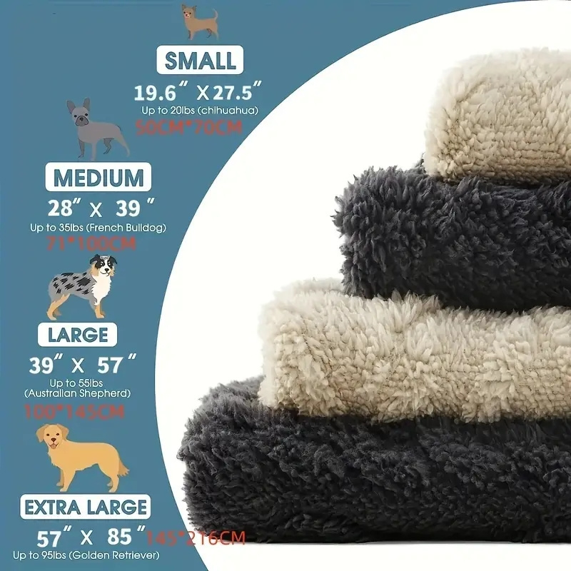 Waterproof Dog Blanket Sofa Bed Couch Cover for Dogs Pet Mats Sofa Cozy Dog Pads