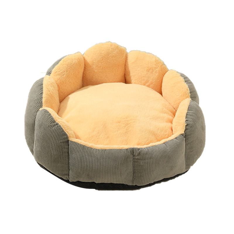 Wholesale Pet House Nest Puppy Sleeping Mat Bed Comfortable Cute Paw Shape Pet Cat Dog Bed Nest Pet Supplies Cat Bed