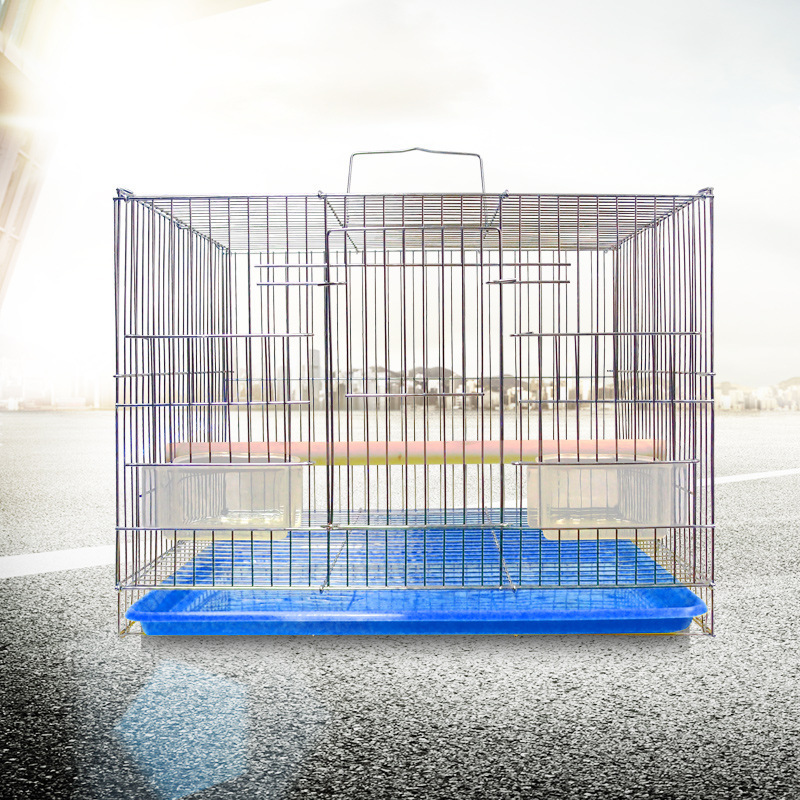 38.5*27.8*30cm wire large square traveling parrot breeding pet rabbit animal chicken carrier cage