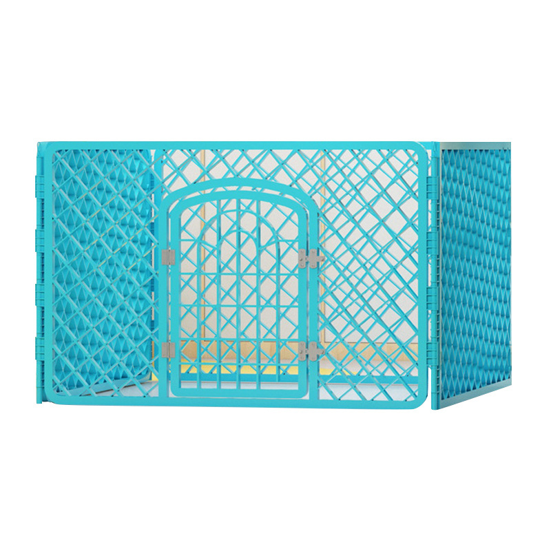 High Quality Multiple Sizes Animal Kennel Cages Cheap Folding Plastic Pet Playpen Fence For Dog Cat