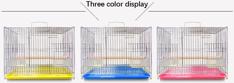 38.5*27.8*30cm wire large square traveling parrot breeding pet rabbit animal chicken carrier cage