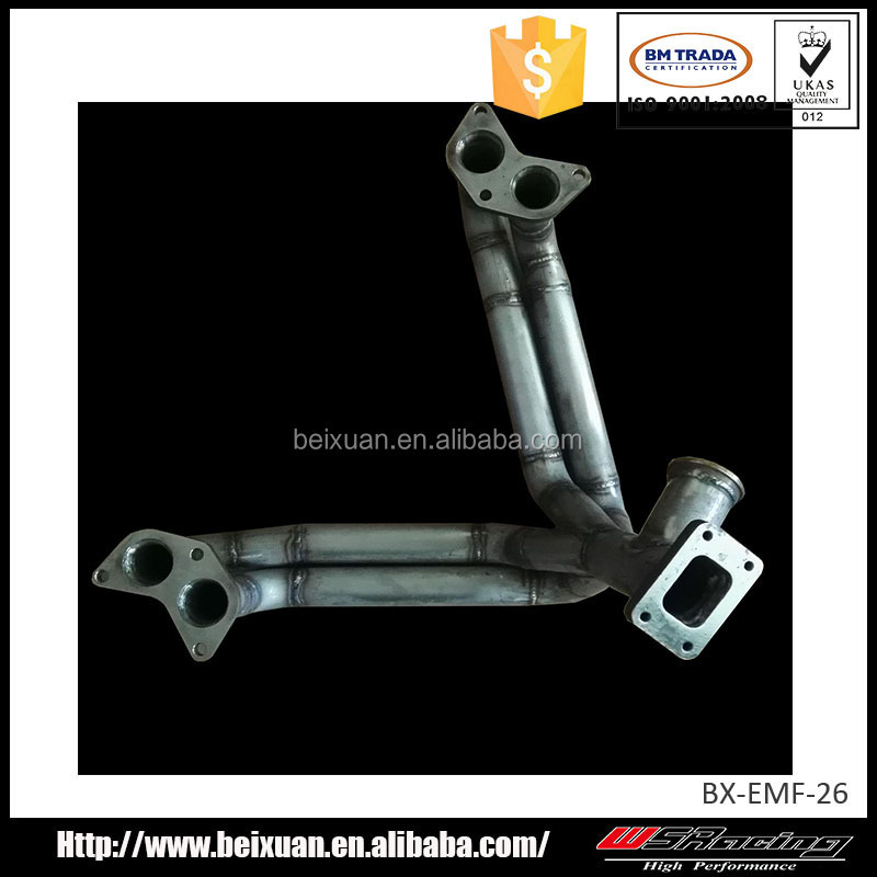 304 stainless steel manifold header for toyota GT86 for subaru BRZ turbo kit