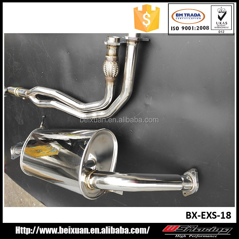 Exhaust system for Nissan Patrol GU 3 4 5 Y61 /Safari TB48DE 01-12 stainless steel pipe 304