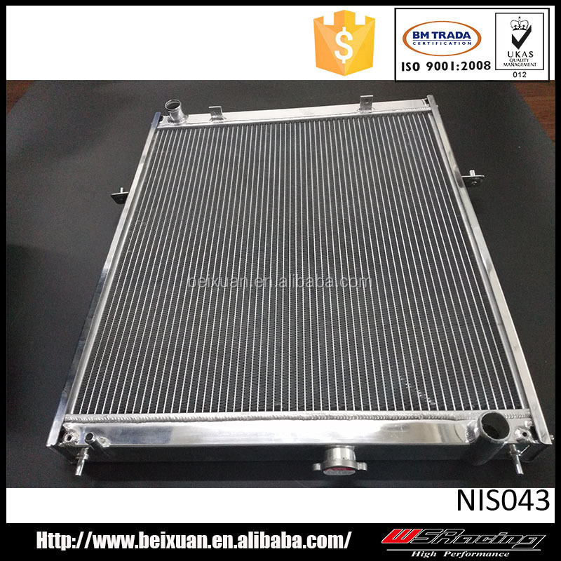 TB48 radiator for nissan patrol y61 upgrade radiator 3row 21460-VC200