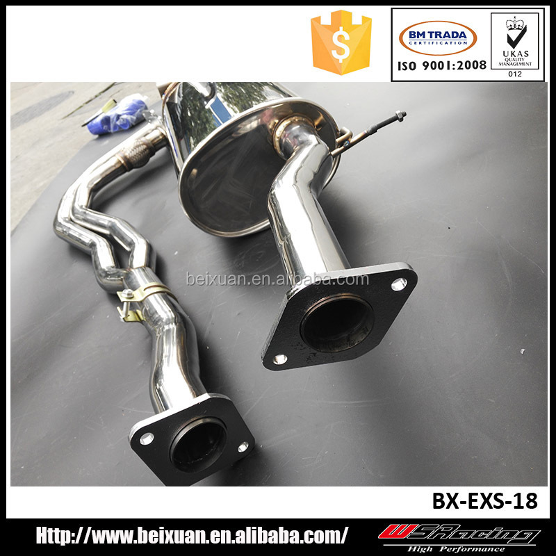 Exhaust system for Nissan Patrol GU 3 4 5 Y61 /Safari TB48DE 01-12 stainless steel pipe 304