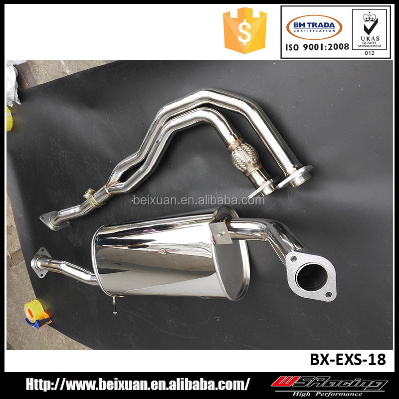 Exhaust system for Nissan Patrol GU 3 4 5 Y61 /Safari TB48DE 01-12 stainless steel pipe 304