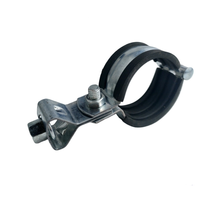 Rubber Coated Galvanized Lantern Clamp Lantern Hanger Clamp Water Pipe Fixing Clamp