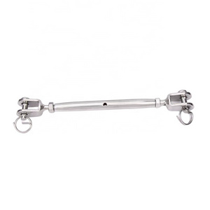 M5-M24 Stainless Steel 304/316 Turnbuckle Jaw pipe Wire Screw Rigging Wire Rope Fittings Turnbuckles