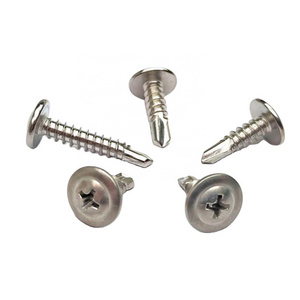 M2.2 M2.9 M3.5 M4.2 M4.8 M5.5 M6.3 M8 M9.5 Stainless Steel Cross Recessed Countersunk Head Self Tapping Screws