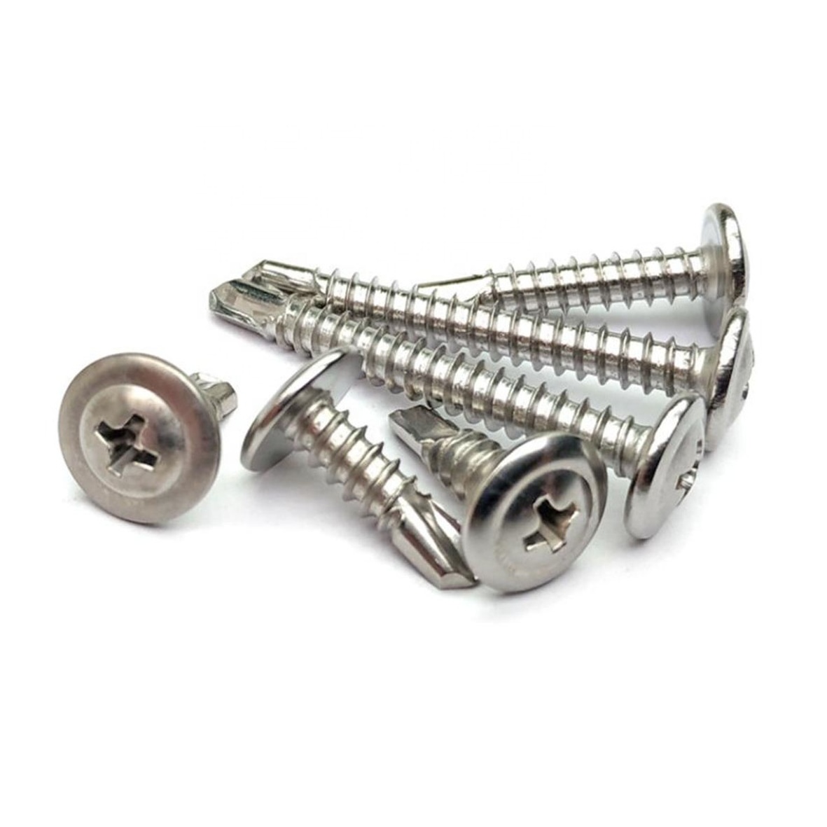 M2.2 M2.9 M3.5 M4.2 M4.8 M5.5 M6.3 M8 M9.5 Stainless Steel Cross Recessed Countersunk Head Self Tapping Screws