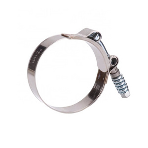 T-Shaped Strong Stainless Steel Throat/Hose Clamp Reinforced Ventilation Pipeline Water Pipe Clamp