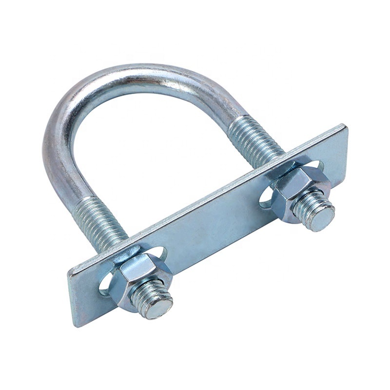 Wholesale In Stock Stainless Steel 304 316 Marine Boat Stern Eye Tie Down U Bolt with nut and frame plate