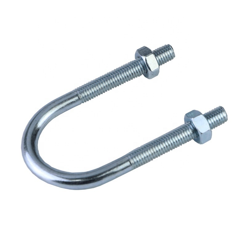 Wholesale In Stock Stainless Steel 304 316 Marine Boat Stern Eye Tie Down U Bolt with nut and frame plate