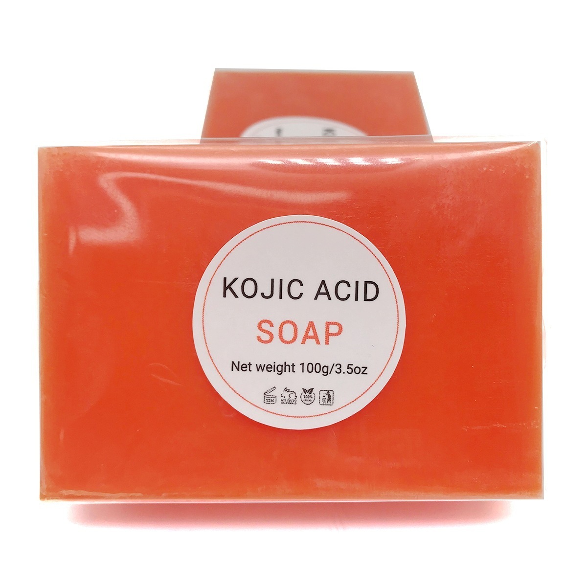 Private Label Skin Whitening Kojic Acid Soap wit Glutathione 100g Body Refreshing Black Skin Brightening Dull Yoni Lighten Soap