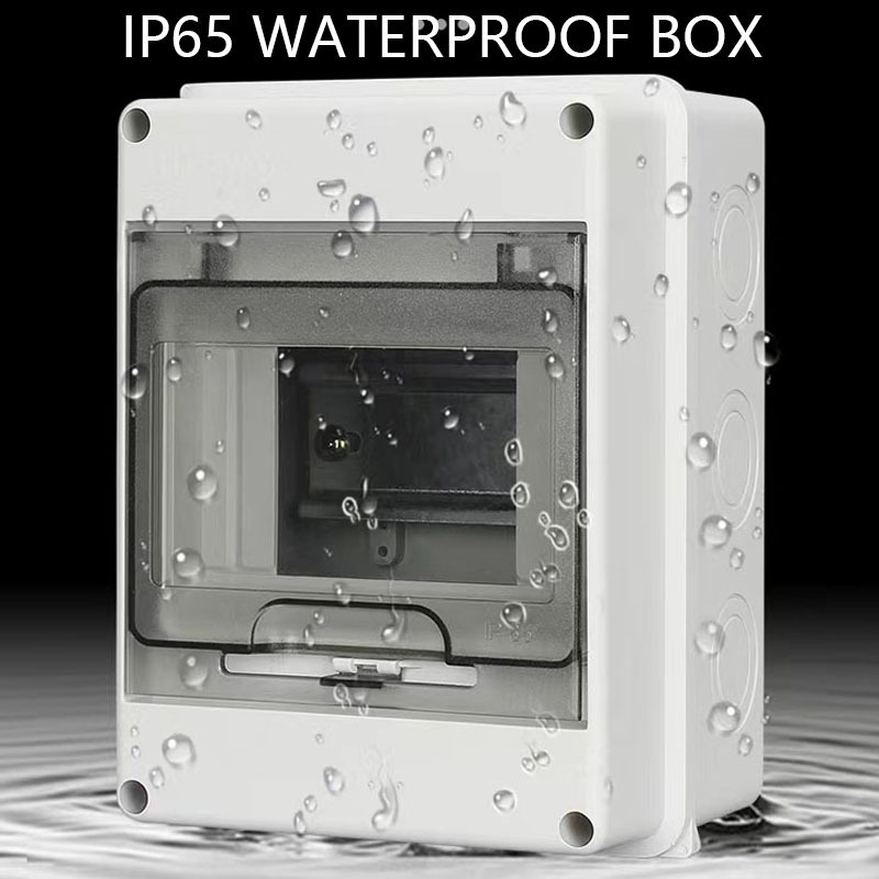 Db box electrical distribution HT 2way 3way 5way 8way 12ways plastic power distribution box 3 phase waterproof box for mcb