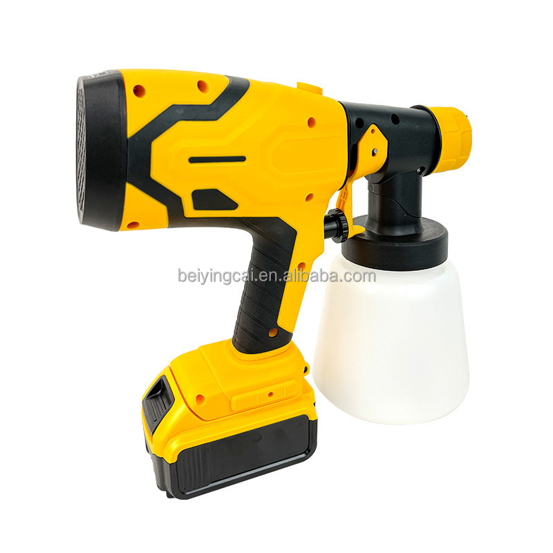 High Efficiency Electric Portable Machine Paint Spray Gun Painting Compressor Cordless Power Tool Power Spray Gun