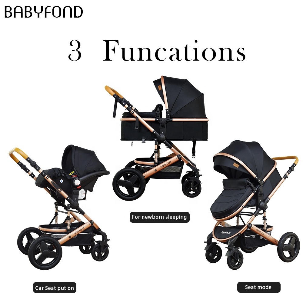 2022 good hot mom baby car seat stroller pram murah luxury 3 in 1 for babies strollers