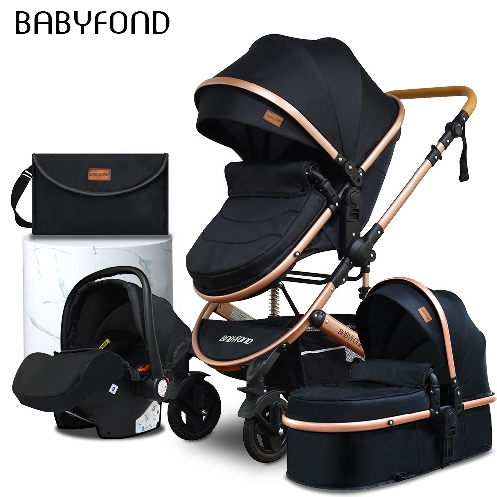 2022 good hot mom baby car seat stroller pram murah luxury 3 in 1 for babies strollers