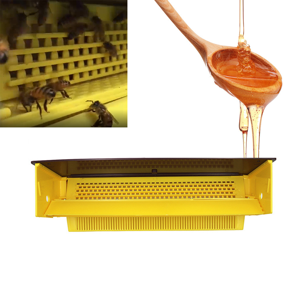 Beekeeping Plastic Pollen Trap Tray Entrance Hive Collector Box Beehive Bee Beekeeper Apiculture Gardening Tools Supplies