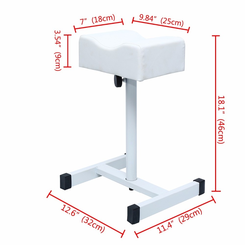 Foot Bath Pedicure Manicure Footrest Tool Bracket Beauty Massage Chair Nail Stand Footrest Salon Spa Stool Chair