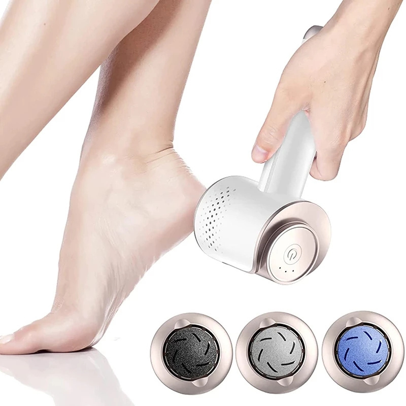 New Vacuum Pedicure Tools Electric Foot Files Dead Skin Callus Remover USB Foot grind Absorbing Machine Portable Foot Care Tool