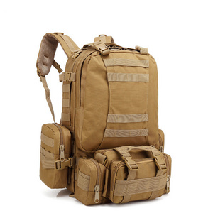 55L Molle Pouch 600D Oxford Outdoor Tactical Backpack