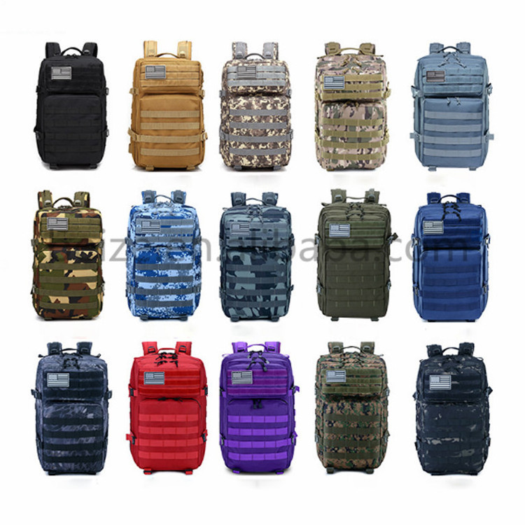 BEIZE Mountain outdoor ultralight mochila camping back pack men molle bagpack camo tactical backpack